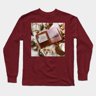 Merry Christmas Santa Monica Pier Long Sleeve T-Shirt